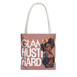 Glam Up HUSTLE HARD Tote Bag (AOP)