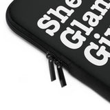 She's Too Glam to Give A Damn Laptop Sleeve