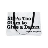 She’s Too Glam to Give a Damn Weekender Bag
