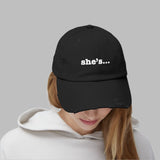 She’s... Distressed Cap