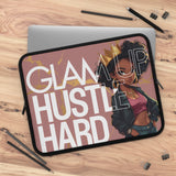 Glam Up HUSTLE HARD Laptop Sleeve