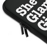 She's Too Glam to Give A Damn Laptop Sleeve